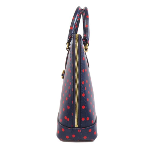 Gucci 620850 Horsebit Polka Dot Handbag Leather Women's GUCCI Bags